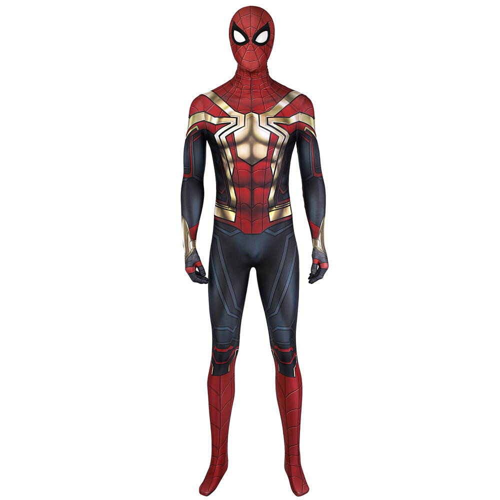Movie Spider-Man 3 No Way Home Peter Parker integrated suit Cosplay Costume Halloween Costume Sets J21028GA