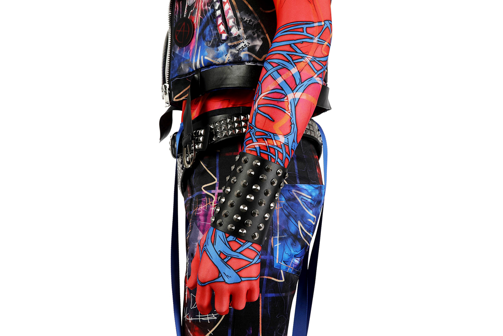 Spider-Man: Across The Spider-Verse Spider-Punk Hobart 'Hobie' Brown  Cosplay Costume Halloween Costume Sets DC Movie 5200