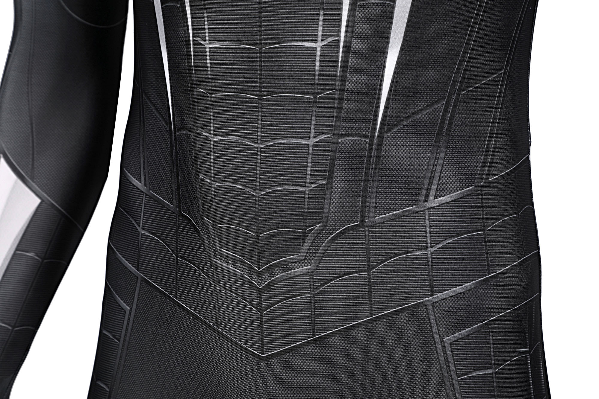 Movie Symbiote Black Suit Spider-Man in Marvel's Spider Man Miles Morales PS5 Cosplay Costume Halloween Costume Sets J21039BA 