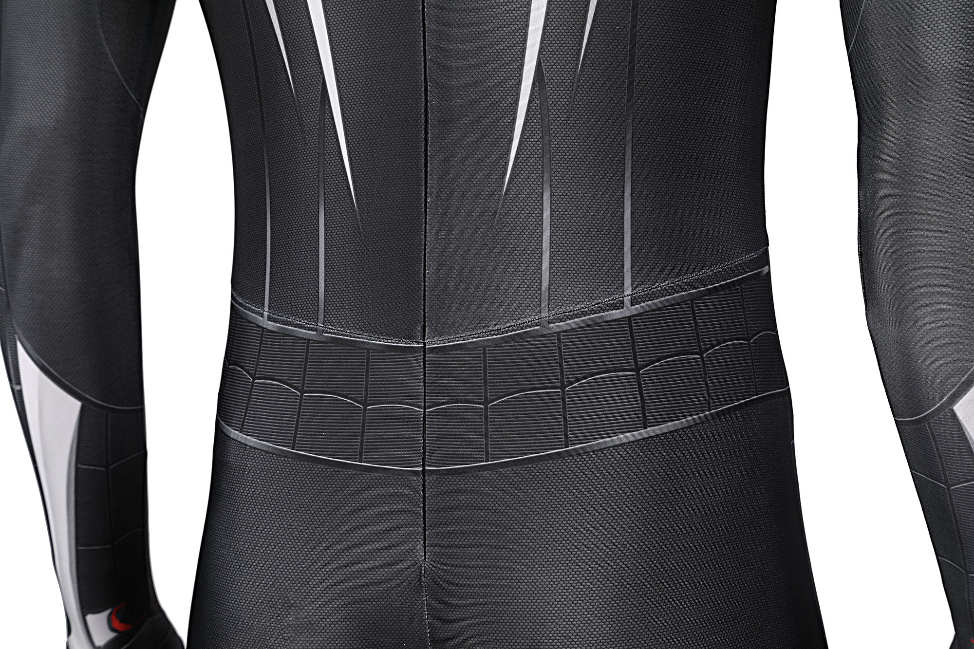 Movie Symbiote Black Suit Spider-Man in Marvel's Spider Man Miles Morales PS5 Cosplay Costume Halloween Costume Sets J21039BA 