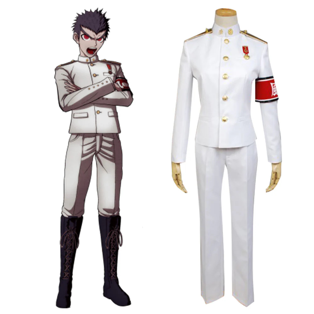 Danganronpa Dangan Ronpa Kiyotaka Ishimaru Cosplay Costume