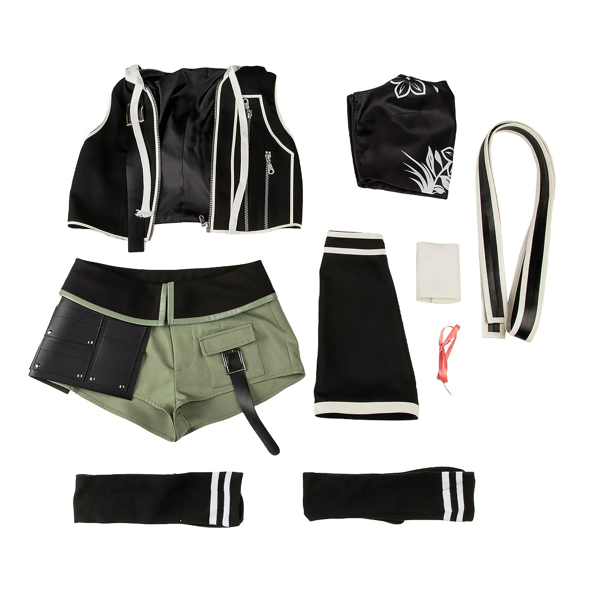Final Fantasy VII Yuffie Kisaragi Cosplay Costume