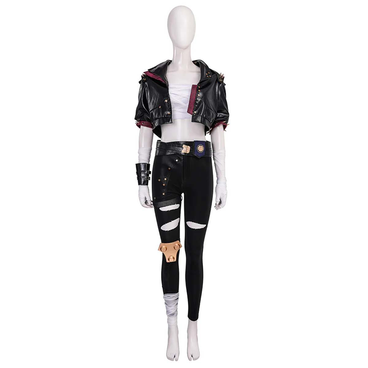 League of Legends LOL Vi Black Cosplay Costume