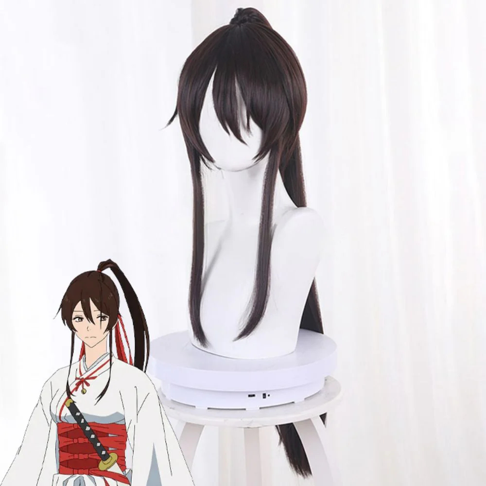 Hell's Paradise Jigokuraku Sagiri Yamada Asaemon Black Cosplay Wig