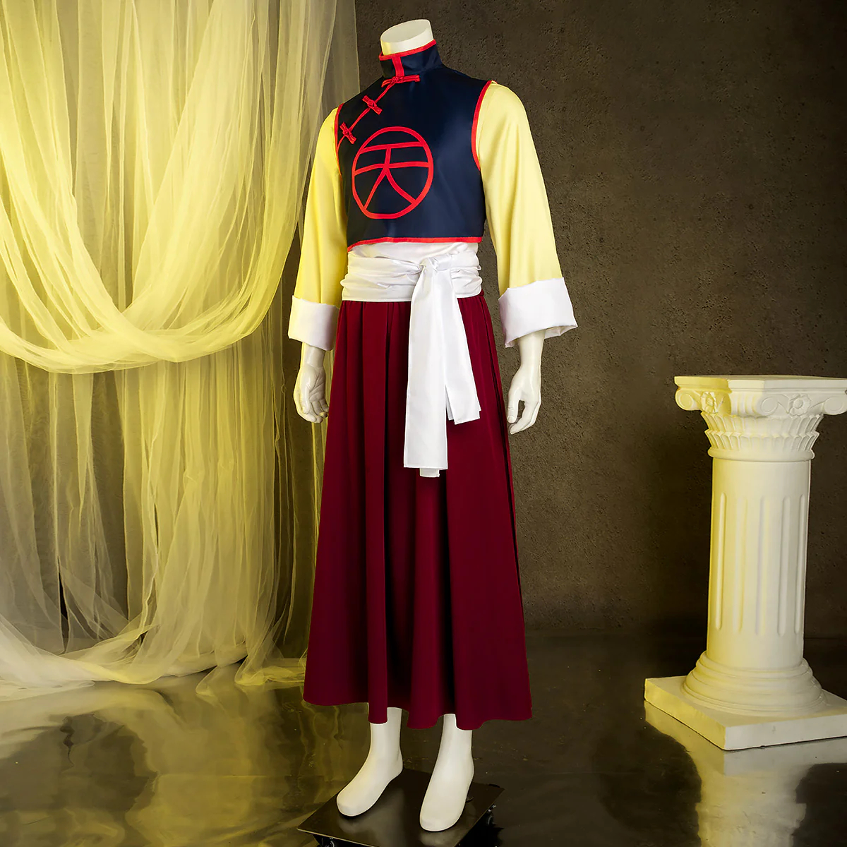 Dragon Ball Tenshinhan Cosplay Costume