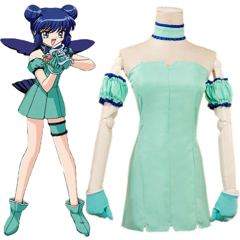 Tokyo Mew Mew Aizawa Minto Cosplay Custome