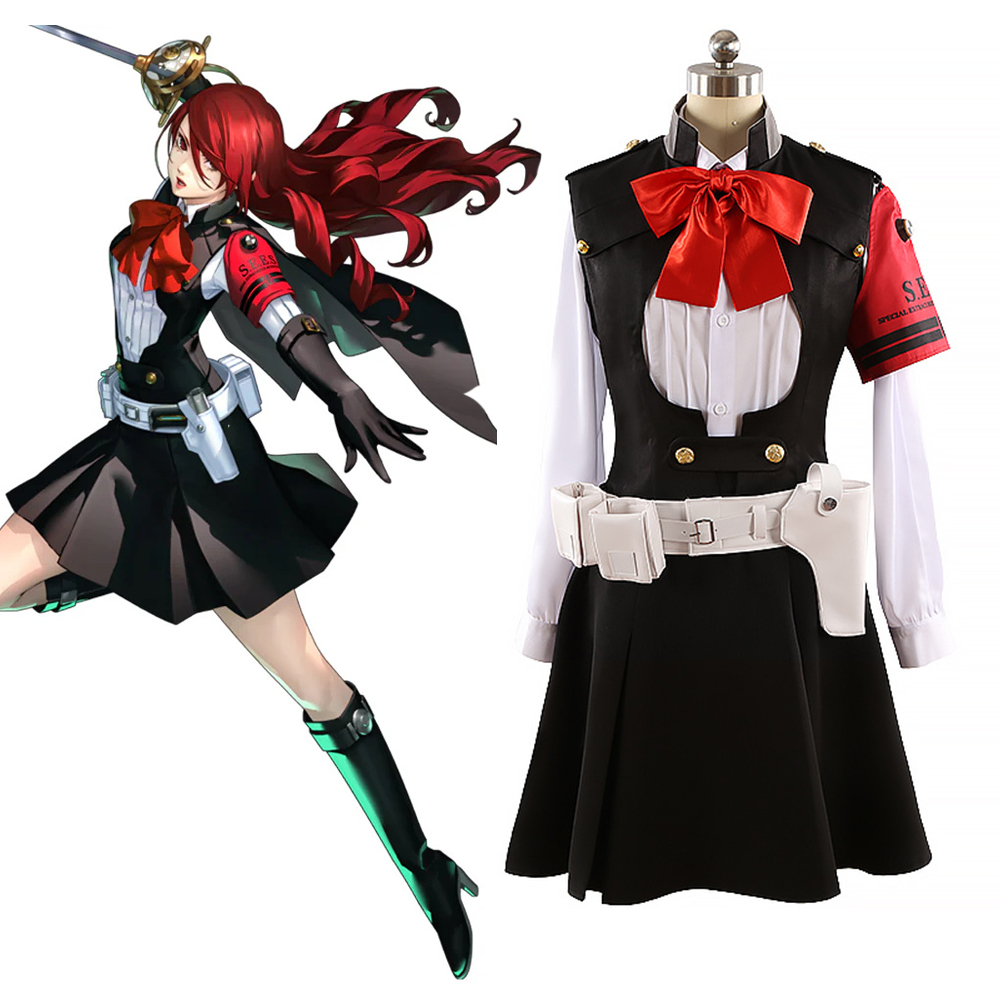 Persona 3 Reload P3R Mitsuru Kirijo Battle Version Cosplay Costume