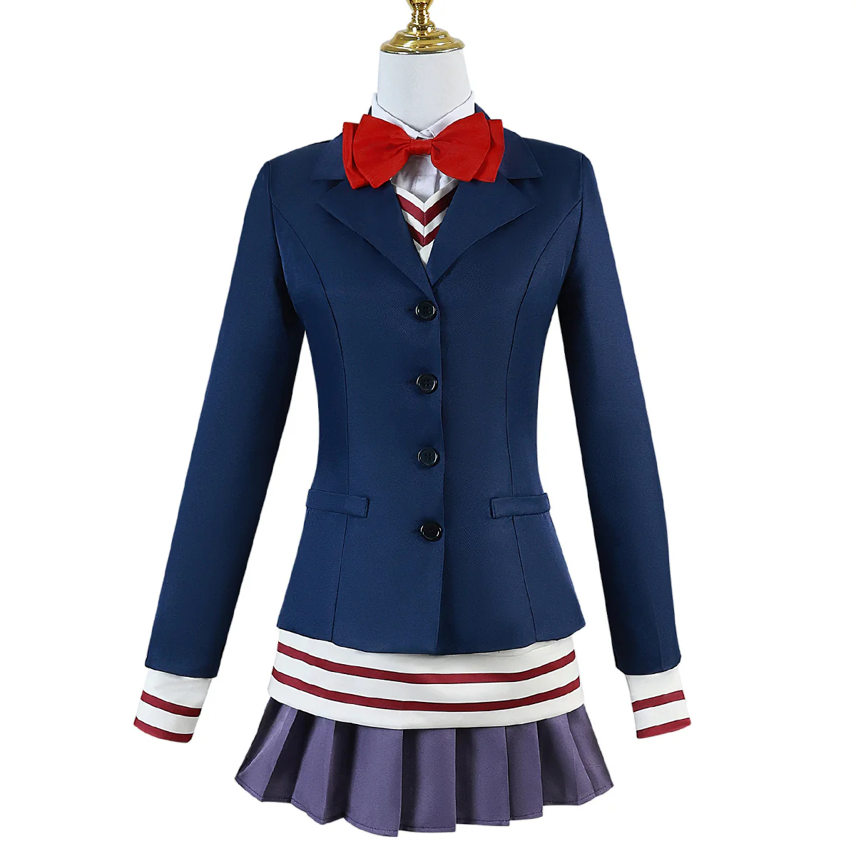 Dandadan Aira Shiratori Cosplay Costume JK Dress Halloween 