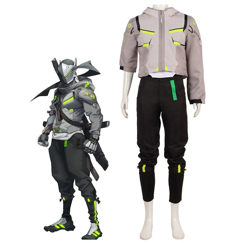 Overwatch Genji Cosplay Costume