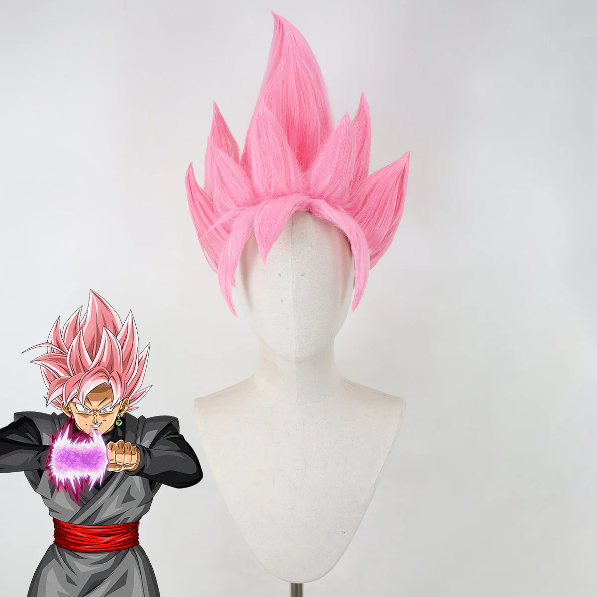 Dragon Ball Super Goku Black Red Cosplay Wig