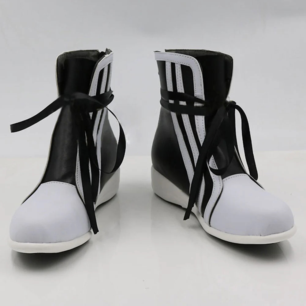 Final Fantasy VII: Advent Children Tifa Lockhart Black Shoes Cosplay Boots