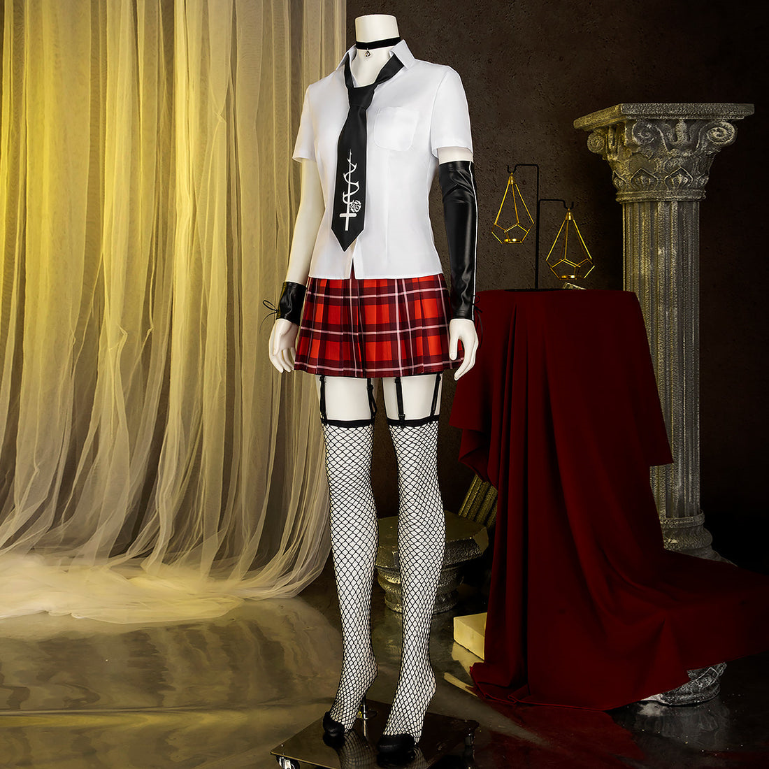 Dead Or Alive 6 Marie Rose White Cosplay Costume