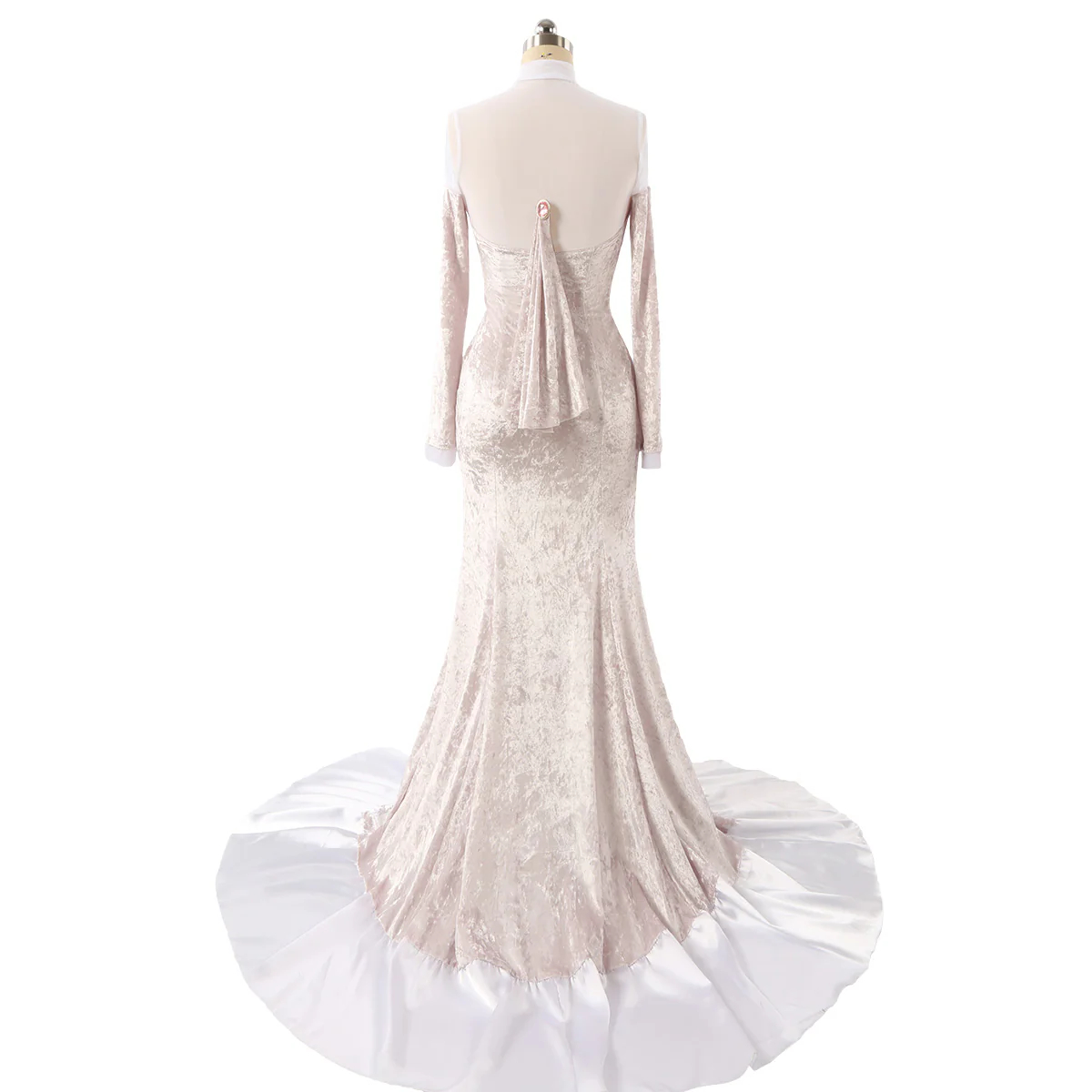 ALIEN STAGE Mize Round 5 White Dress Cosplay Costume