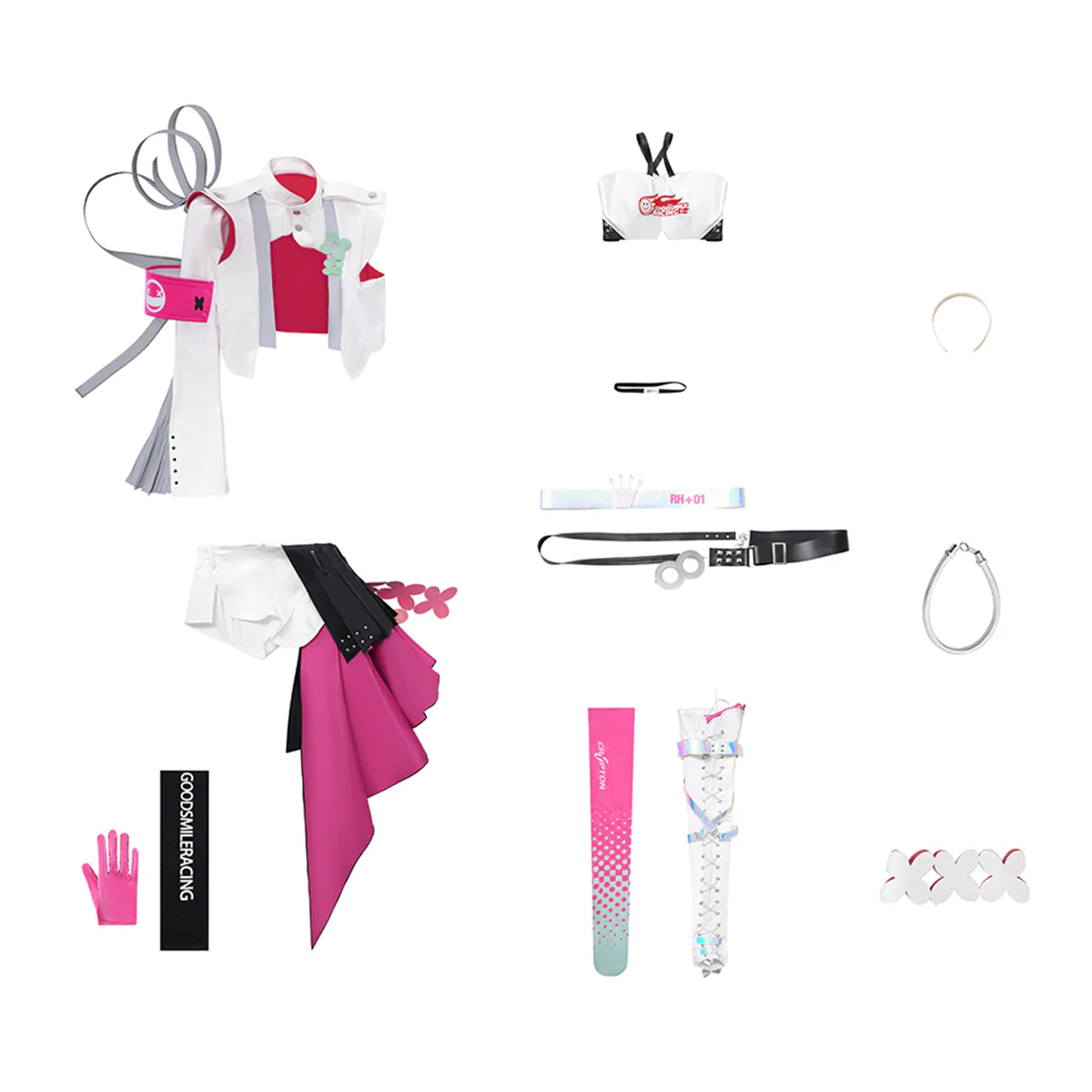 Vocaloid Racing Miku 2025 Hatsune Miku Cosplay Costume