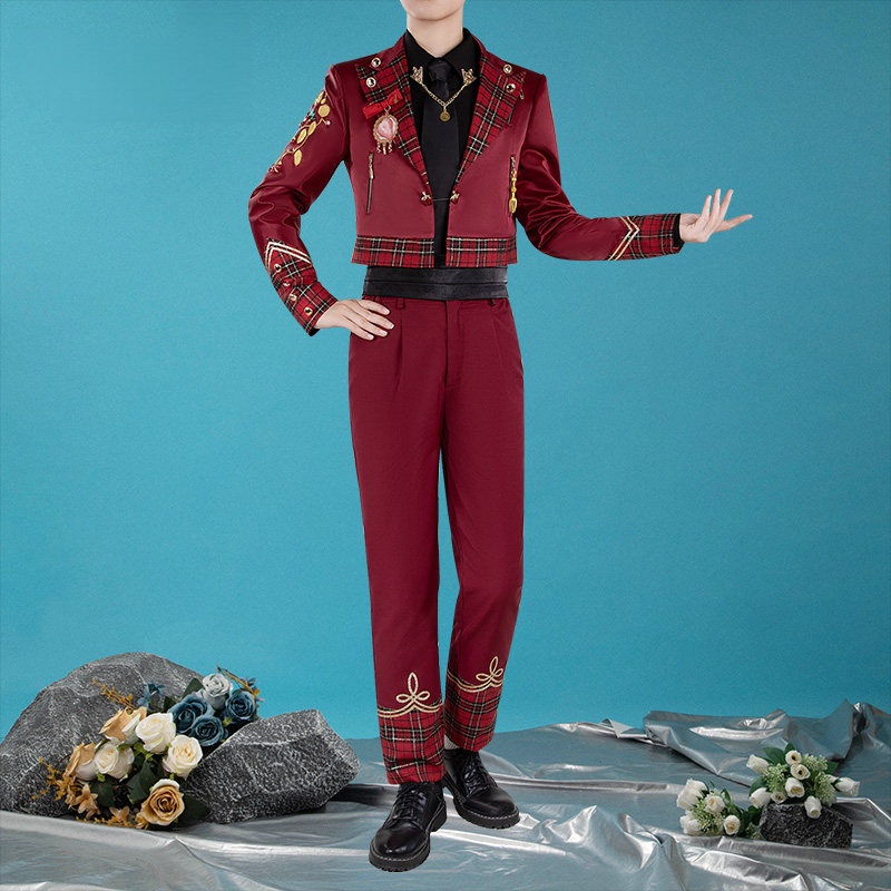 Twisted Wonderland Candy Box Silver Cosplay Costume