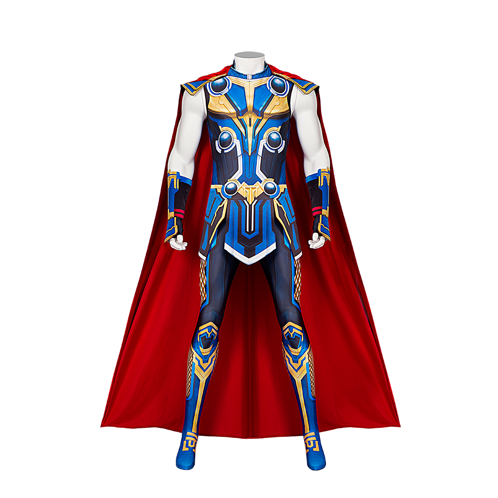 Marvel Movie Thor 4 Love And Thunder Thor CosPlays Costume  Halloween Costume Full SetM20220537