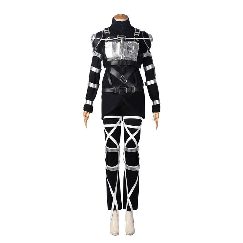 Attack On Titan Shingeki No Kyojin Final Season Levi Ackerman Cosplay Costume - Premium Edition