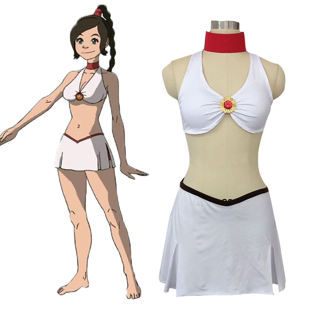 Avatar: The Last Airbender Ty Lee Cosplay Costume Swimsuit