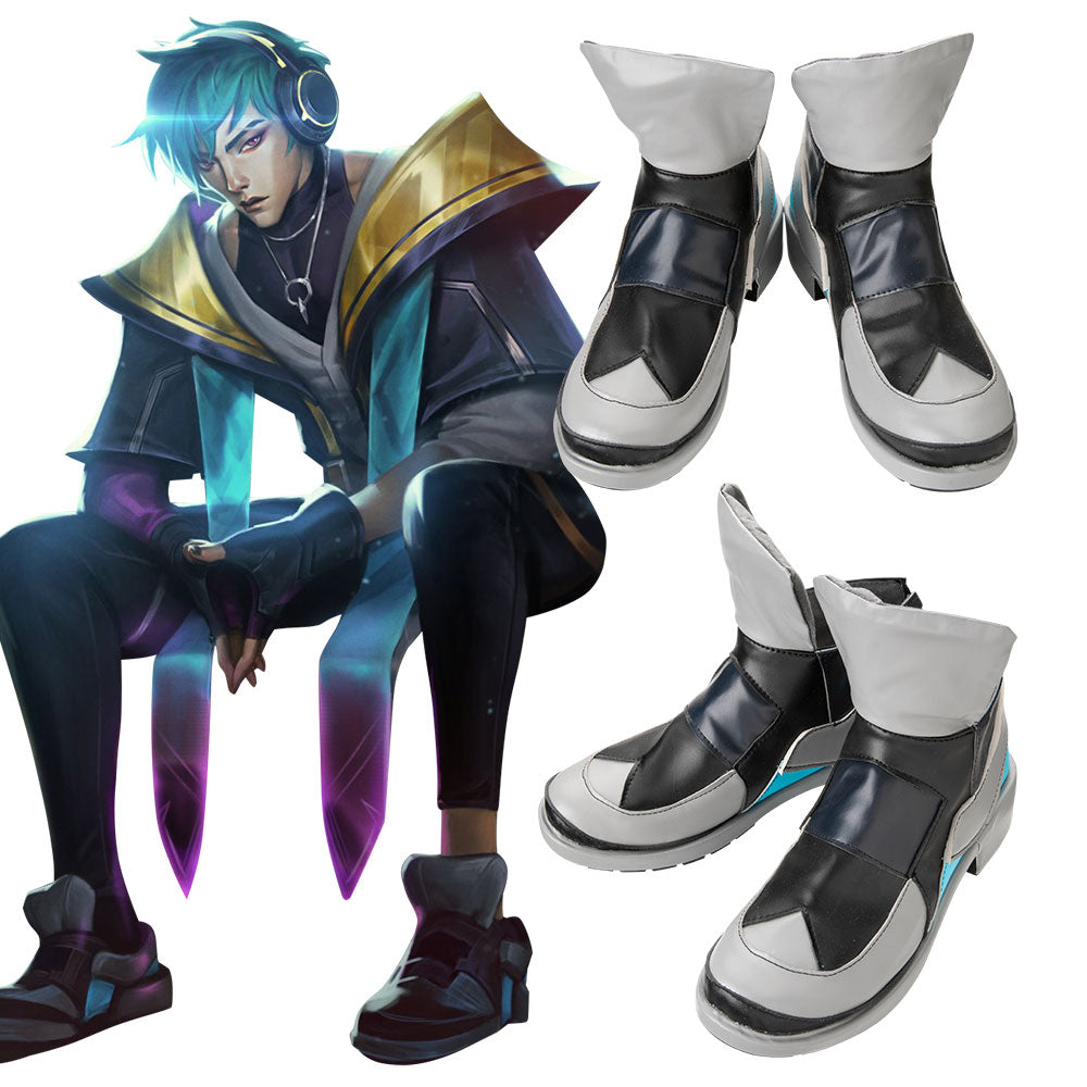 League Of Legends LOL HEARTSTEEL Aphelios Cosplay Shoes