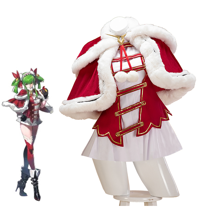 CODE GEASS Lelouch of the Rebellion C.C. Christmas Cosplay Costume