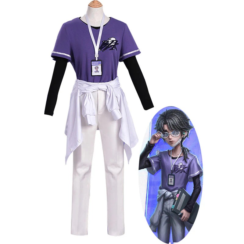 Identity V Esports Team BLK Aesop Cosplay Costumes