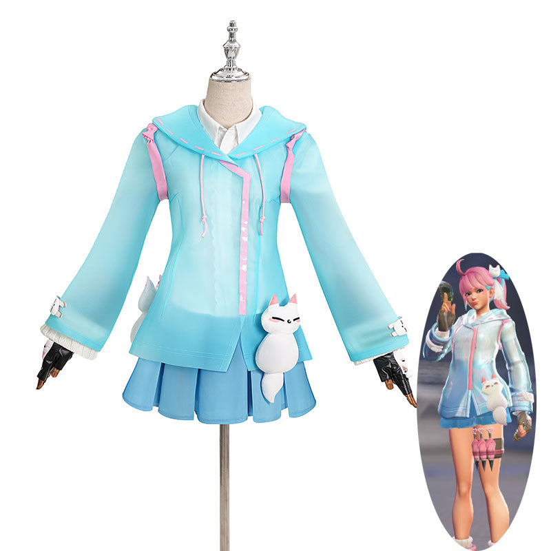 Overwatch 2 Kiriko Raincoat Suit Skin Cosplay Costume