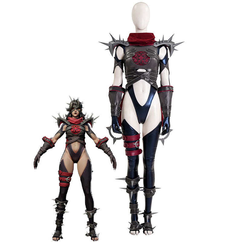 Marvel Rivals Invisible Woman Malice Skin Showcase Cosplay Costumes