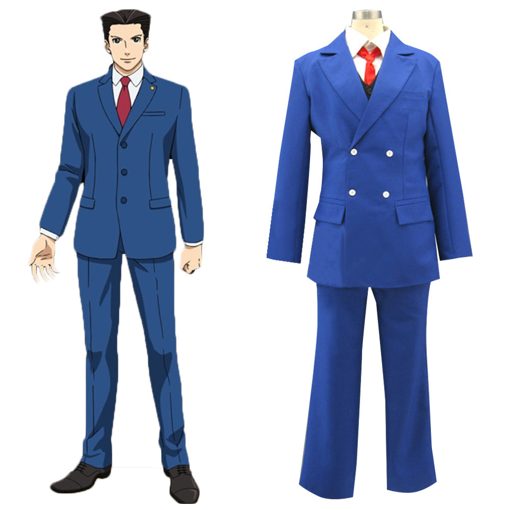 Ace Attorney Season 2 Phoenix Wright Cosplay Costume
