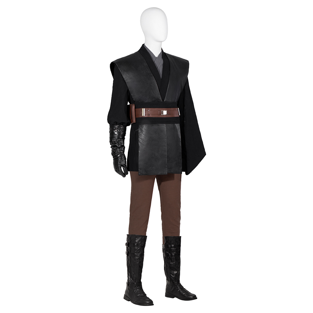 Movie Star Wars Anakin Skywalker Cosplay Costume Halloween Suit Outfit Uniform (Without Shoes) M20220511