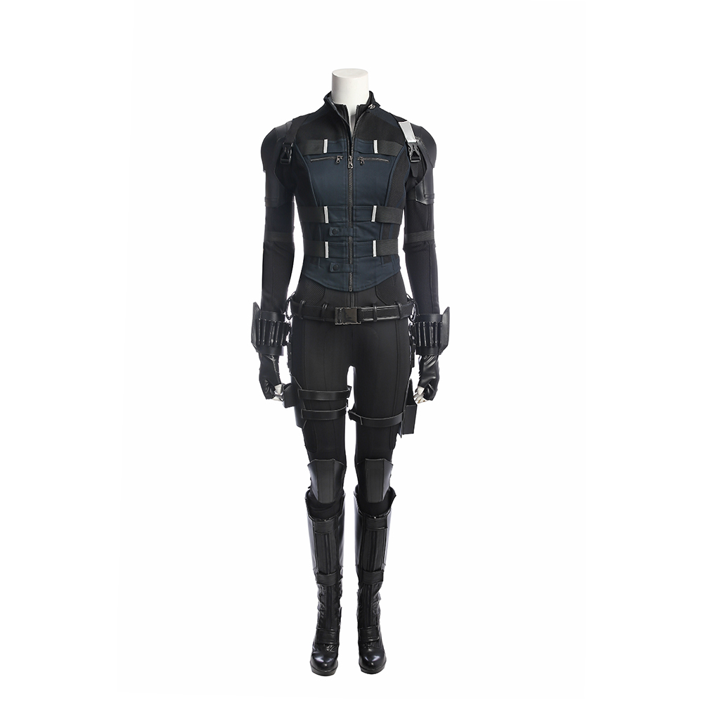Marvel Movie Avengers 3 :Infinity War Black Widow Natasha Romanoff Outfit Cosplay Costume Whole Set M20170183 