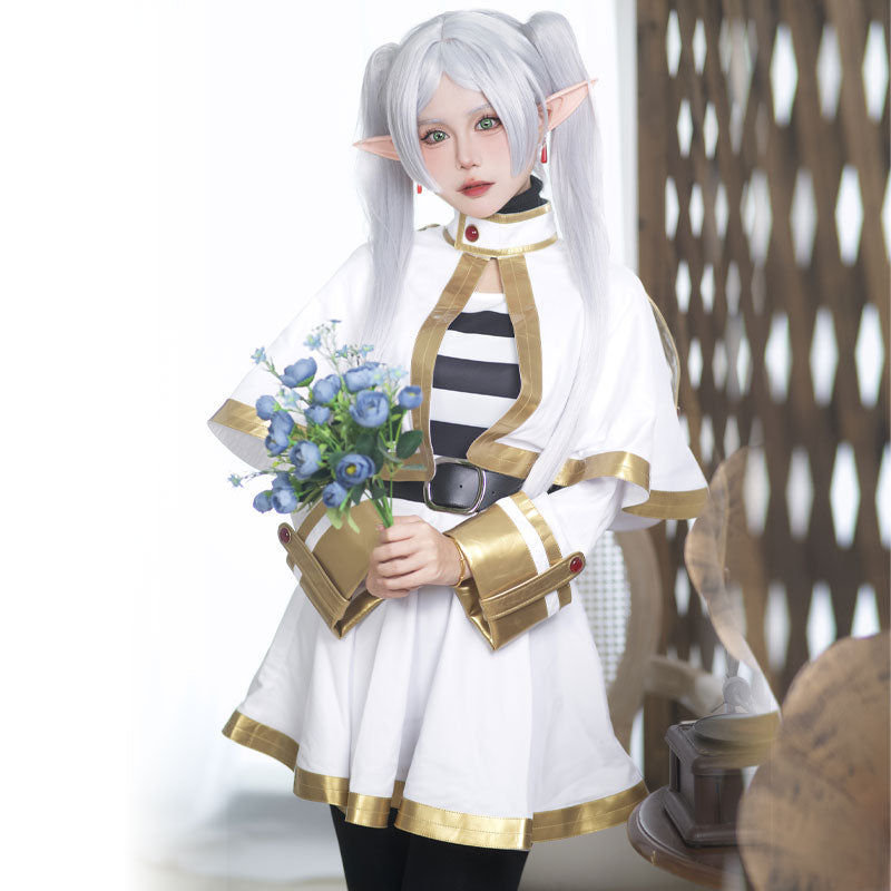  Anime Frieren: Beyond Journey's End  Frieren Cosplay Costume Halloween Costume Sets R20230186
