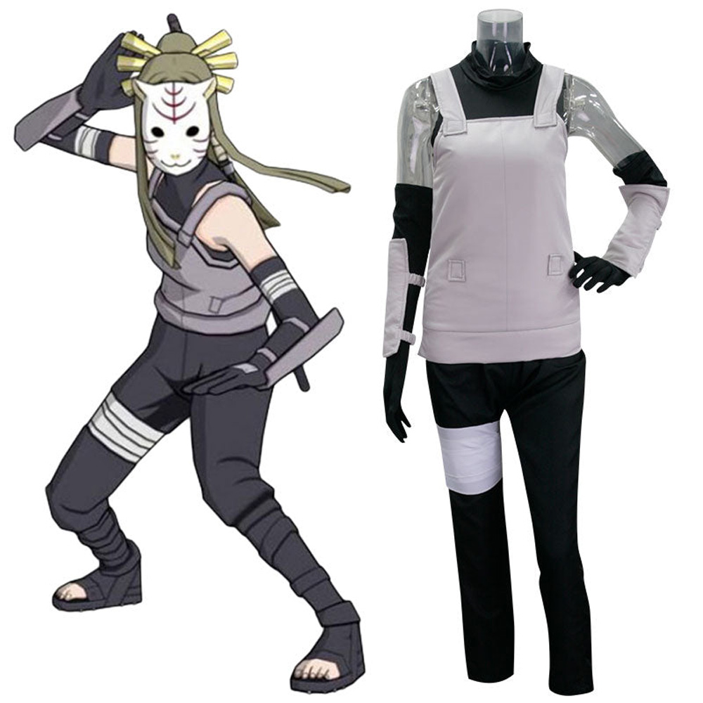 Naruto Anbu Komachi Cosplay Costume 