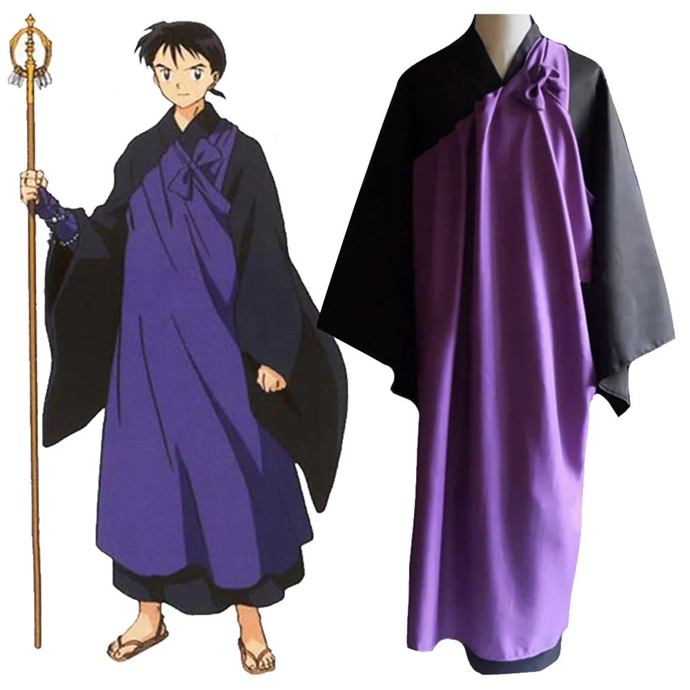 InuYasha Miroku New Edition Cosplay Costume