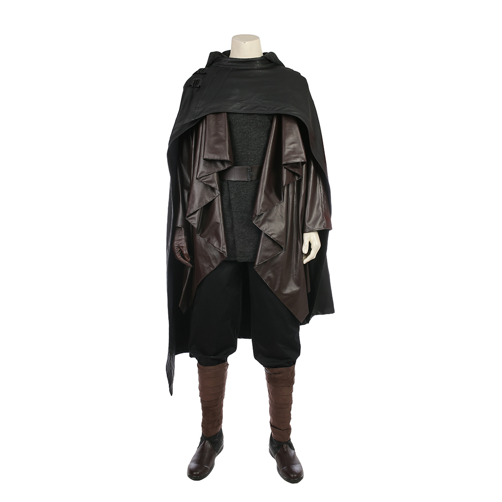 Movie Star Wars 8 The Last Jedi Luke Skywalker Cosplay Costume (Without Shoes) M20170174