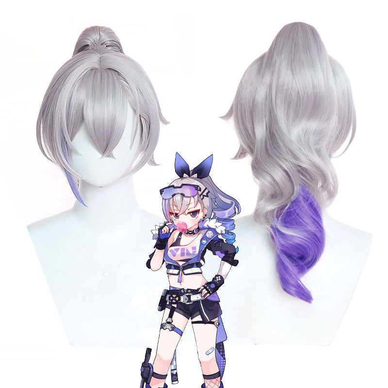Honkai: Star Rail Honkai: Star Rail Silver Wolf Cosplay Wig