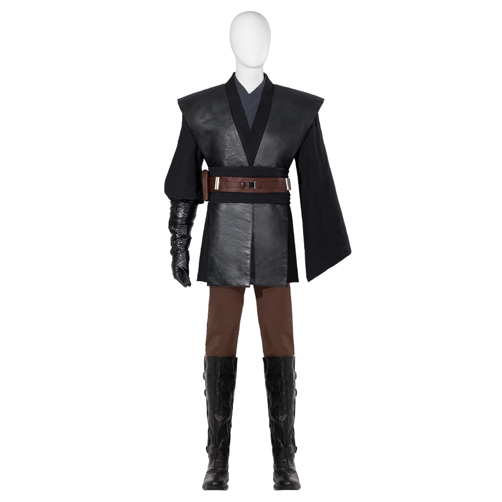 Movie Star Wars Anakin Skywalker Cosplay Costume Halloween Suit Outfit Uniform (Without Shoes) M20220511