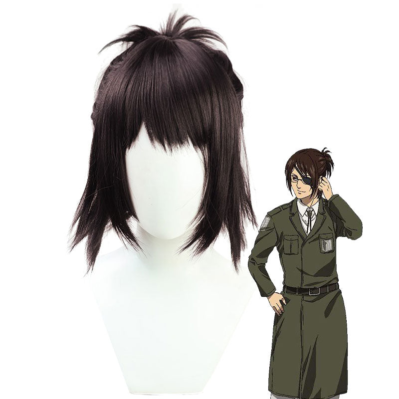 Attack on Titan Last Season Hange Zoe Cosplay Wigs