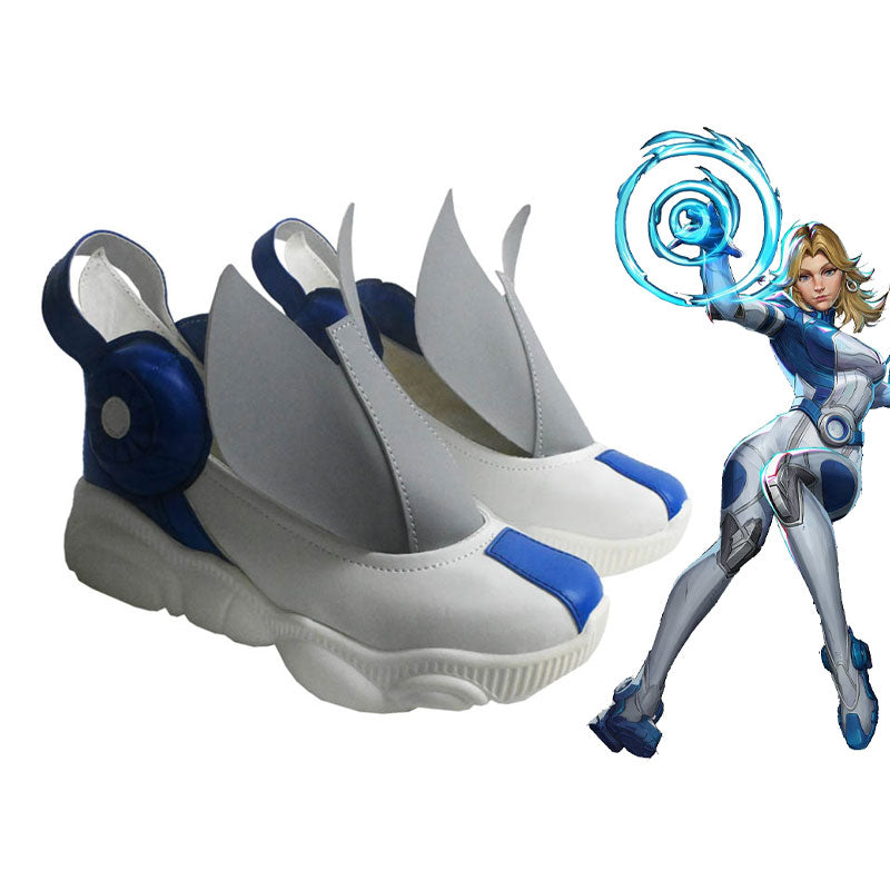 Game Marvel Rivals Invisible Woman Cosplay Shoes
