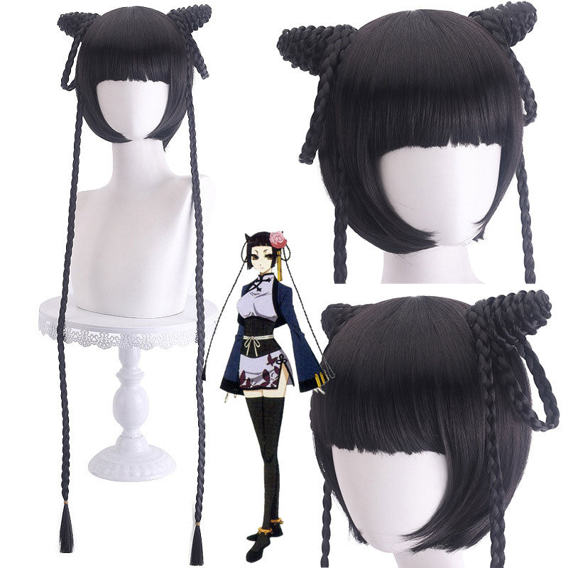 Anime Black Butler Ran Mao Cosplay Wig
