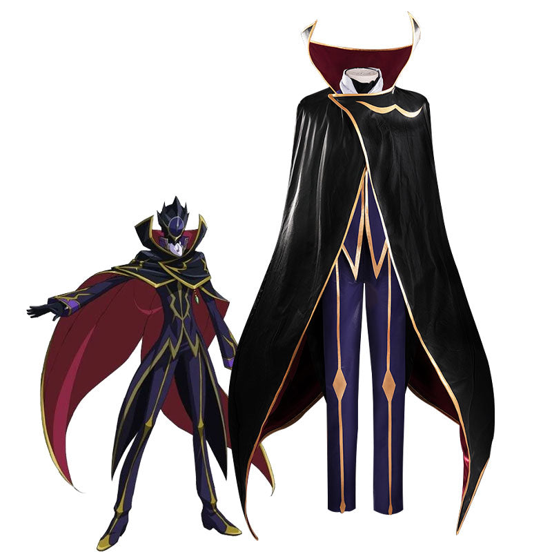 CODE GEASS Lelouch vi Britannia Zero Cosplay Costumes