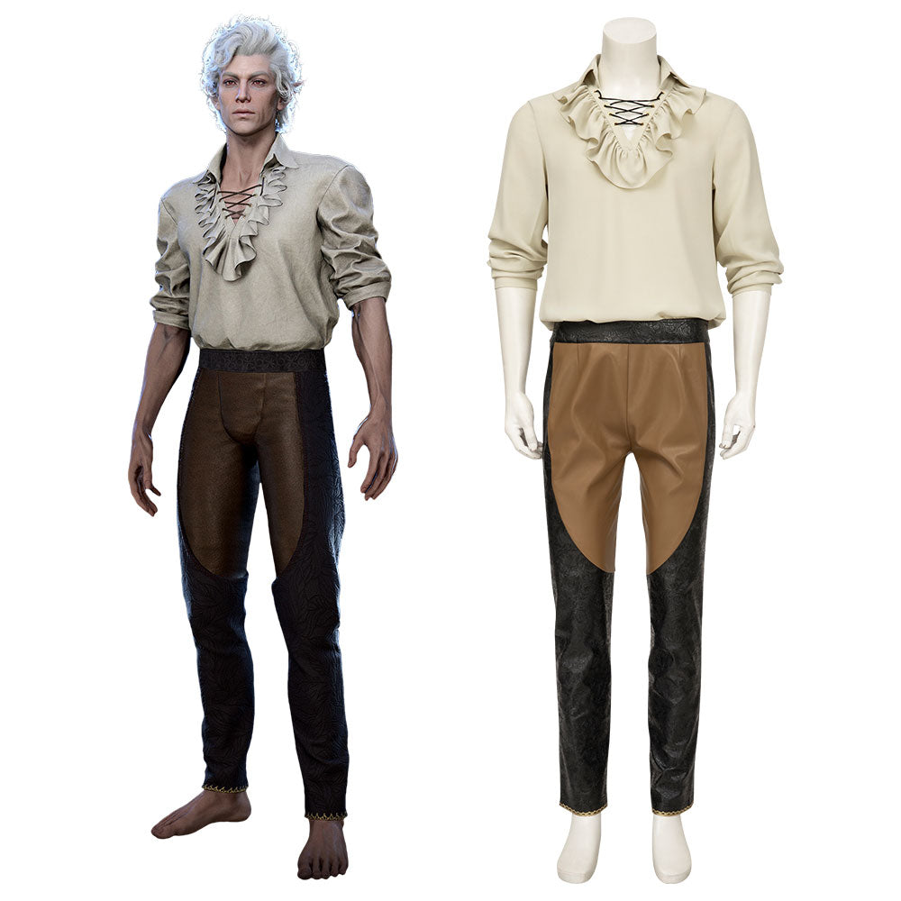 BG3 Baldur's Gate III Astarion Camp Outfit Cosplay Costume