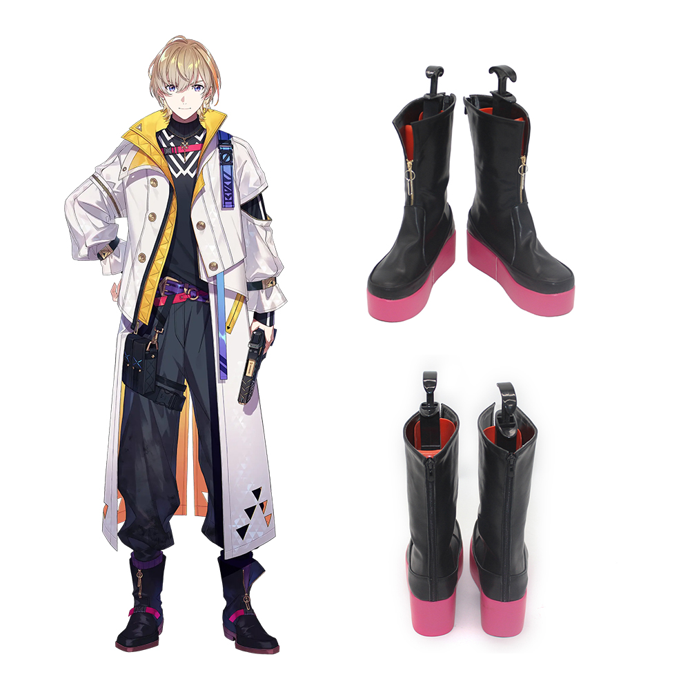 Virtual YouTuber Game Fura Kanato Anime Cosplay Shoes Boots 