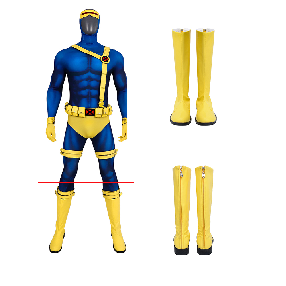 Movie X-Men 97 Cyclops Cosplay Shoes Boots
