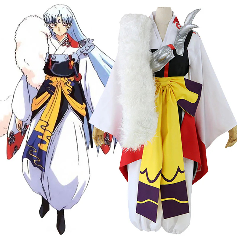 Inuyasha Sesshomaru  Cosplay Costume
