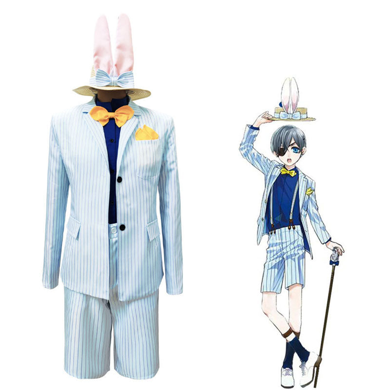 Anime Black Butler Ciel Phantomhive Fullset Cosplay Costumes