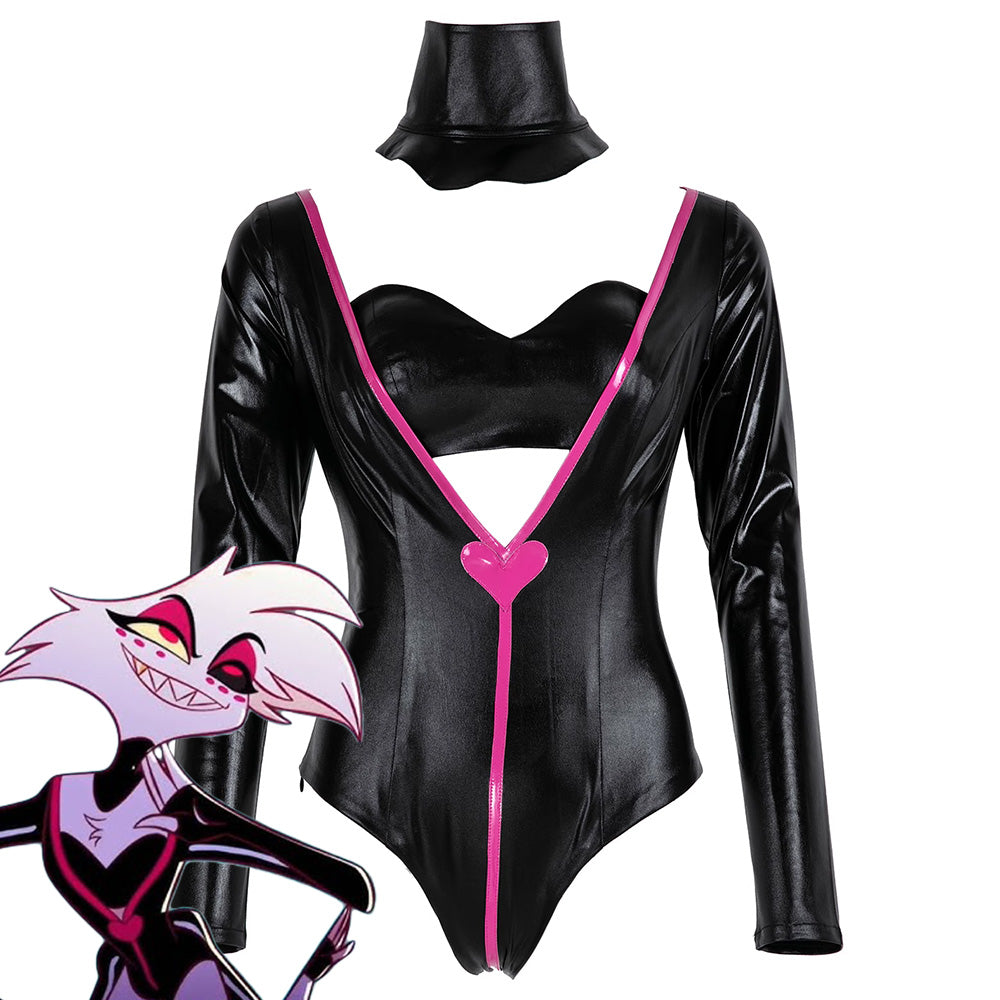 Hazbin Hotel Angel Dust Masquerade Cosplay Costume
