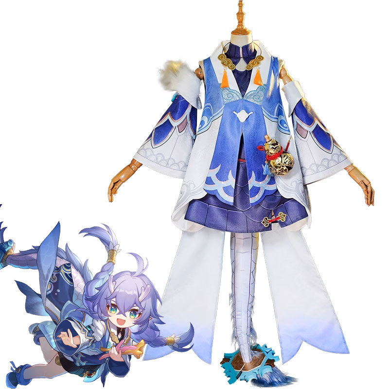 Honkai: Star Rail Bailu Cosplay Costume