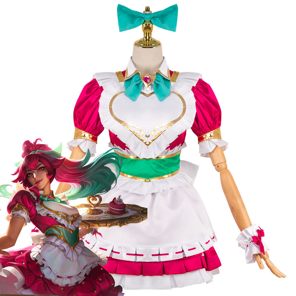 League of Legends LOL Cafe Cuties Sivir Cosplay Costume