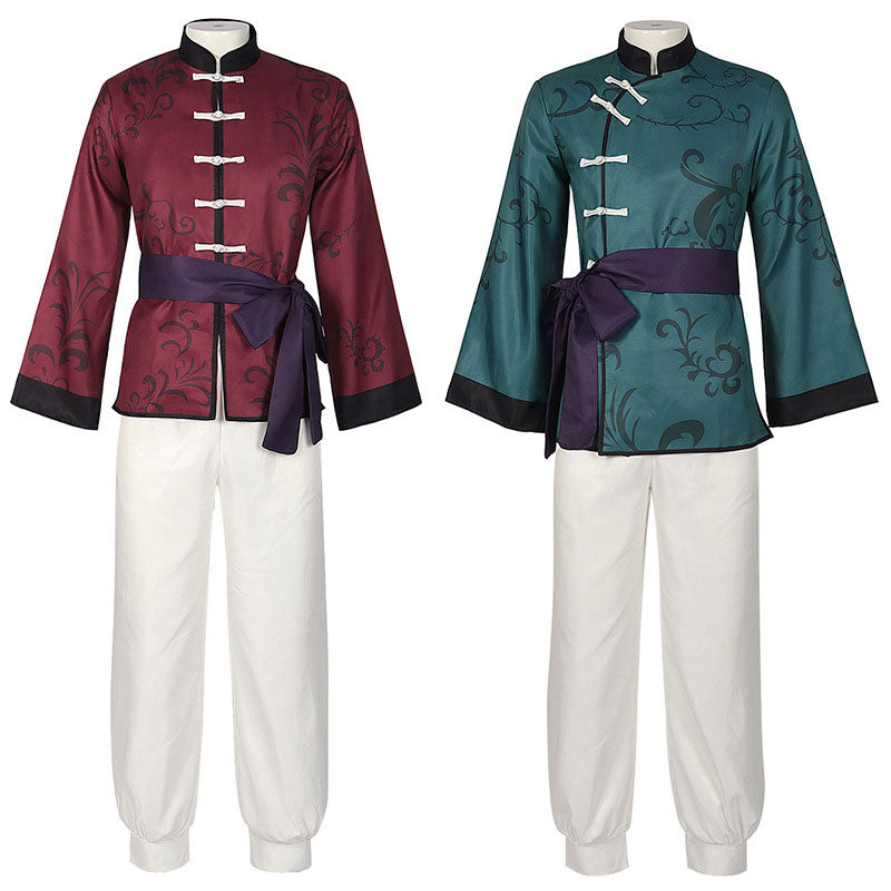 Blue Lock Rin Itoshi Sae Itoshi China Kung Fu Style Cosplay Costumes