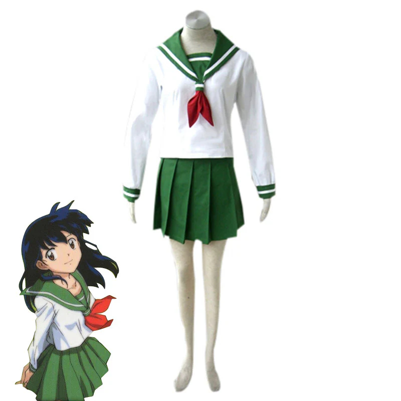 Inuyasha Kagome Higurashi Cosplay Costume